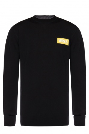 Sweter z logo, zdjęcie 1 Sweter z logo od Versace Versus